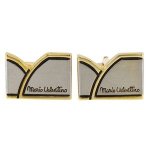 Other Mario Valentino Gold Plated Cufflinks Metal Other